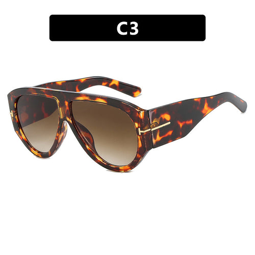 Cavalier Luxe Oversized Shield Sunglasses — Limited Luxe Edition