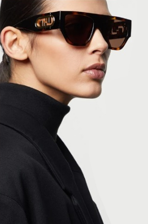 Fendi Roma Visionary Luxe Sunglasses — Limited Luxe Edition
