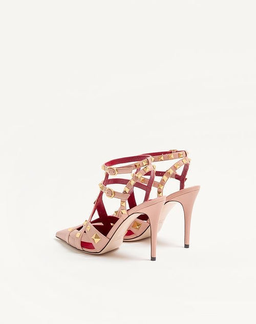 VALENTINO GARAVANI ROCKSTUD CAGED PUMPS