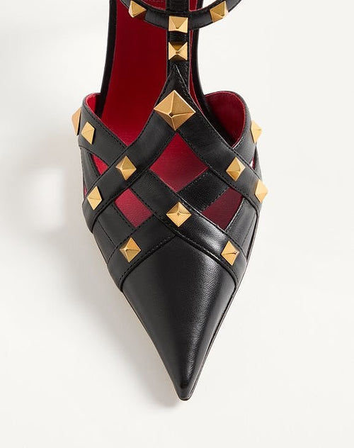 VALENTINO GARAVANI ROCKSTUD CAGED PUMPS