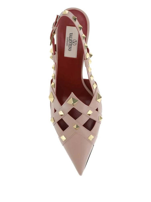 VALENTINO GARAVANI ROCKSTUD SLINGBACK PUMPS