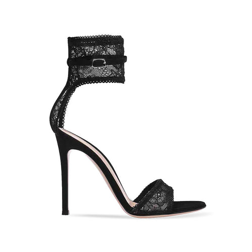 NOCTURNA VEIL™ Lace Corset Sandal