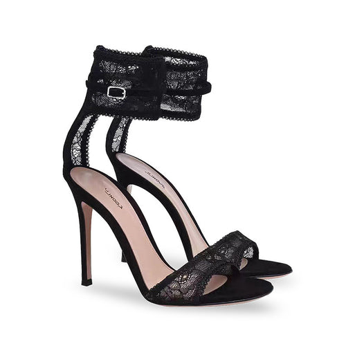 NOCTURNA VEIL™ Lace Corset Sandal