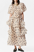 'Villaro' Polka Dot Skirt Set
