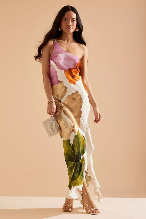 'Mielli' Silk Dress
