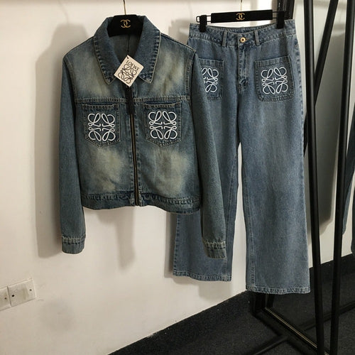 Loewe Denim Pants Set