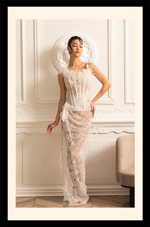 Voile de Grâce Dress