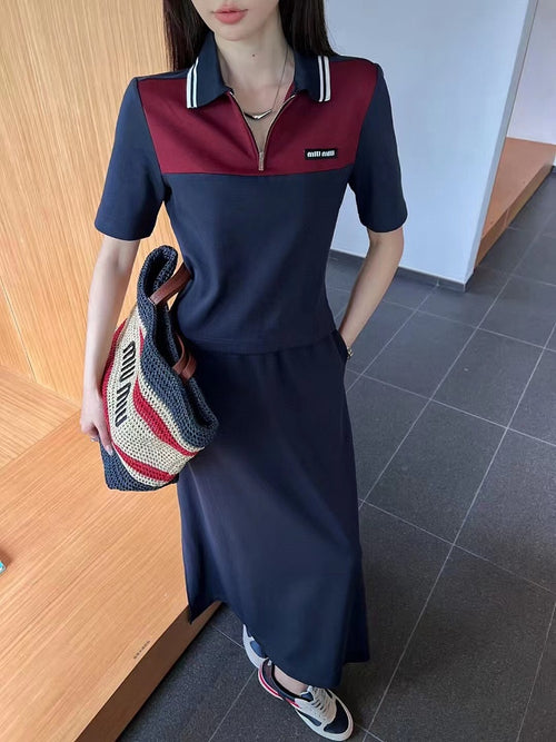 Miu Miu Skirt Set