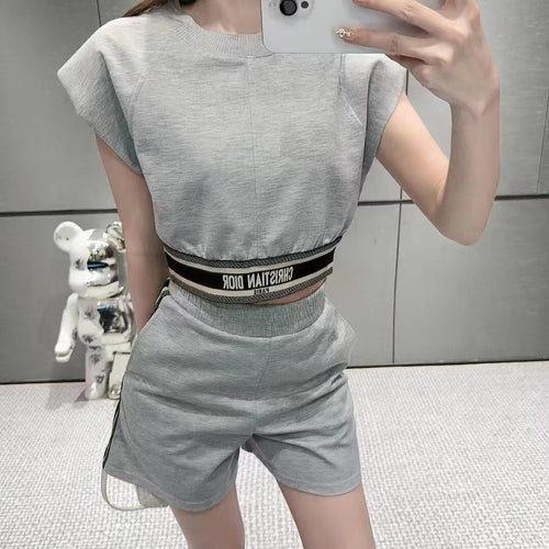 Dior Mini Skirt Set