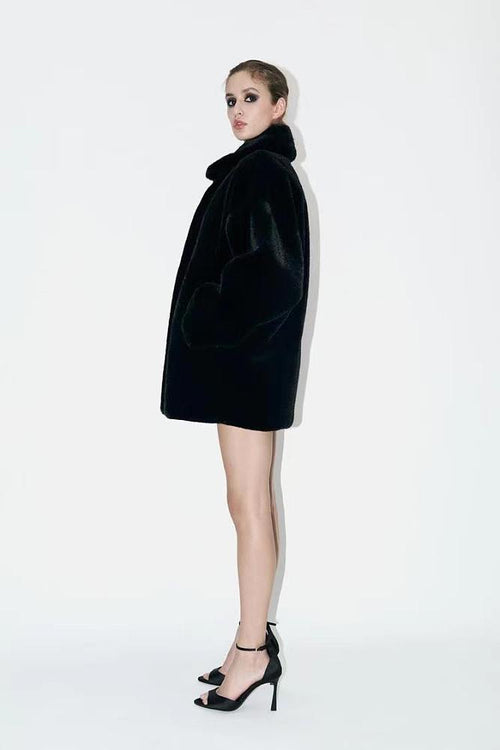 CITADEL™ Oversized Faux Fur Coat
