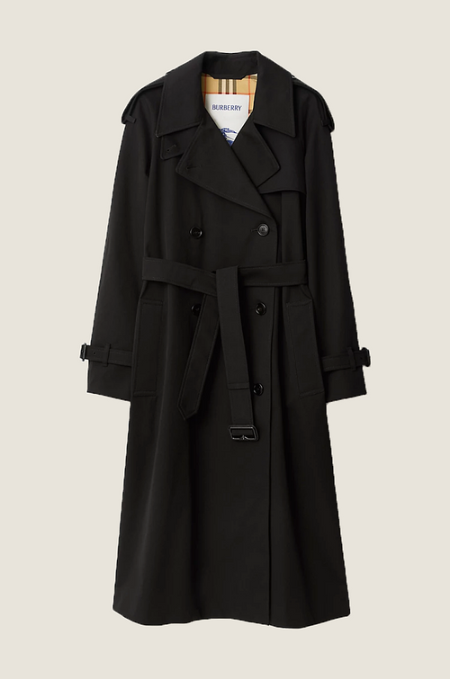 Burberry Kensington Heritage Trench Coat – Noir Edition