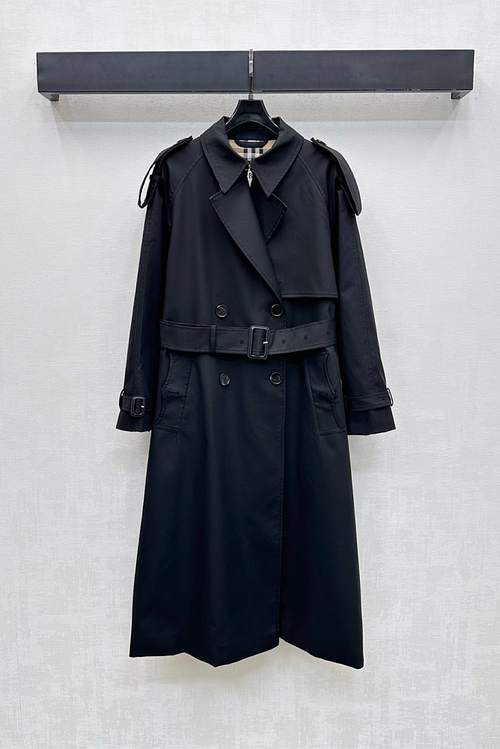 Burberry Kensington Heritage Trench Coat – Noir Edition