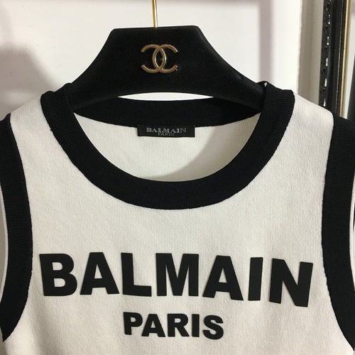 Balmain Knitted Tank Top