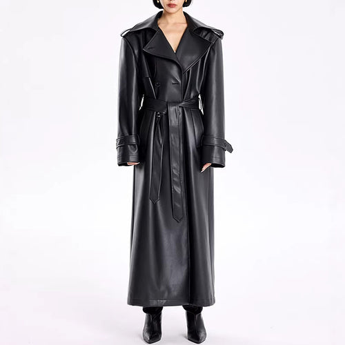 La Loi du Noir Trench Coat