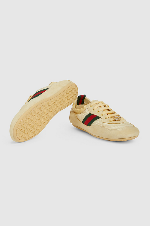 Gucci Knit Web Stripe Sneakers