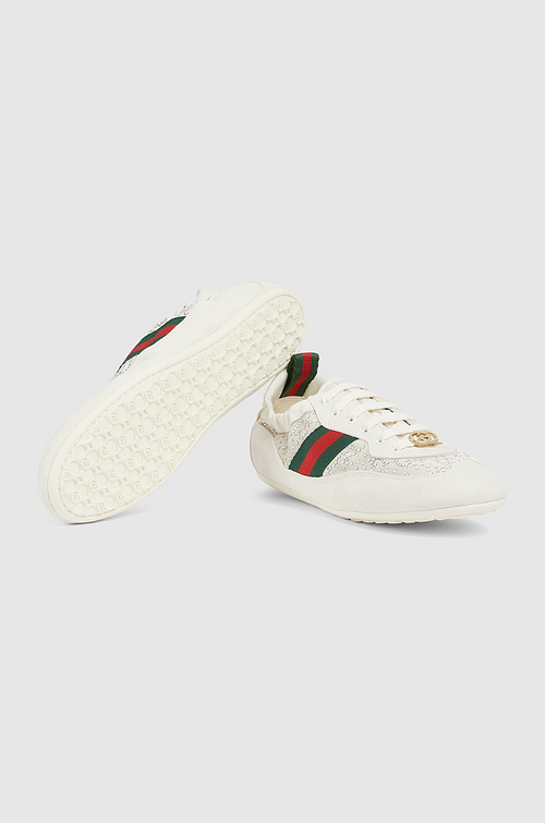 Gucci Knit Web Stripe Sneakers