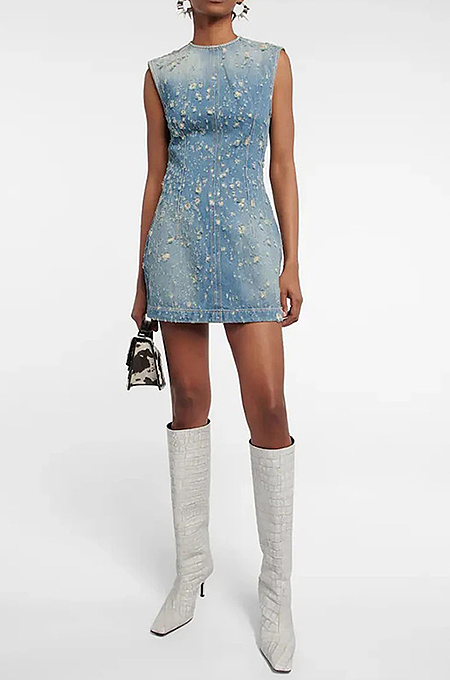 'Junie Milli' Denim Dress