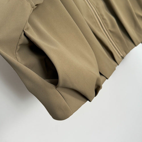 Loewe “Sable Verge” Cropped Structured Jacket