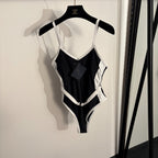 PRADA Linea Sport Contrast One-Piece Swimsuit