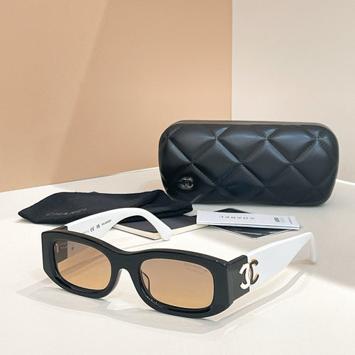 CC Two Toned Squared Glasses