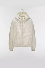 DIOR Éclat Ivoire Monogram Hooded Jacket