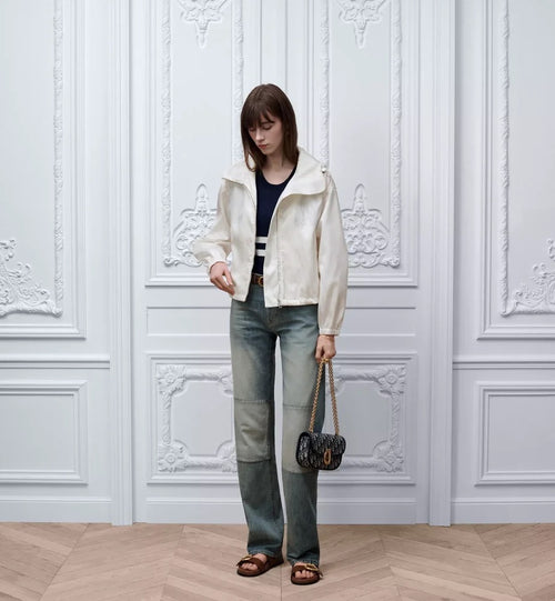 DIOR Éclat Ivoire Monogram Hooded Jacket