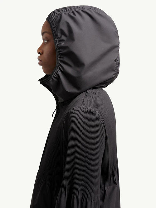 MONCLER Plissé Lumière Hooded Jacket