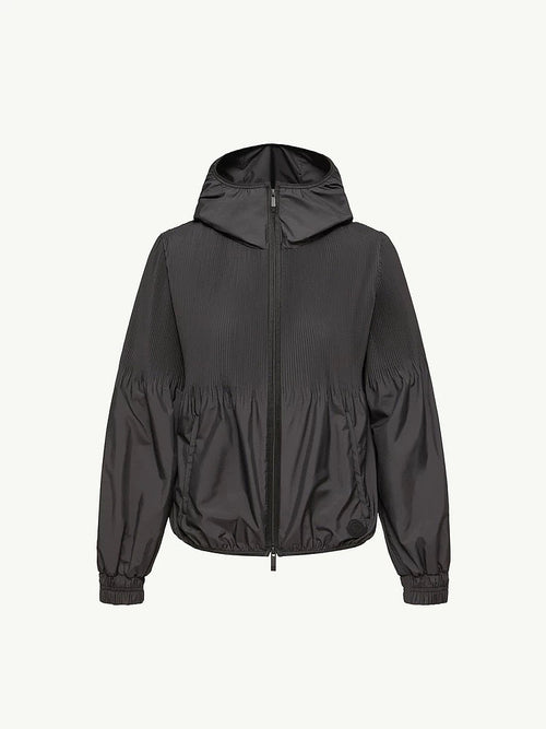 MONCLER Plissé Lumière Hooded Jacket