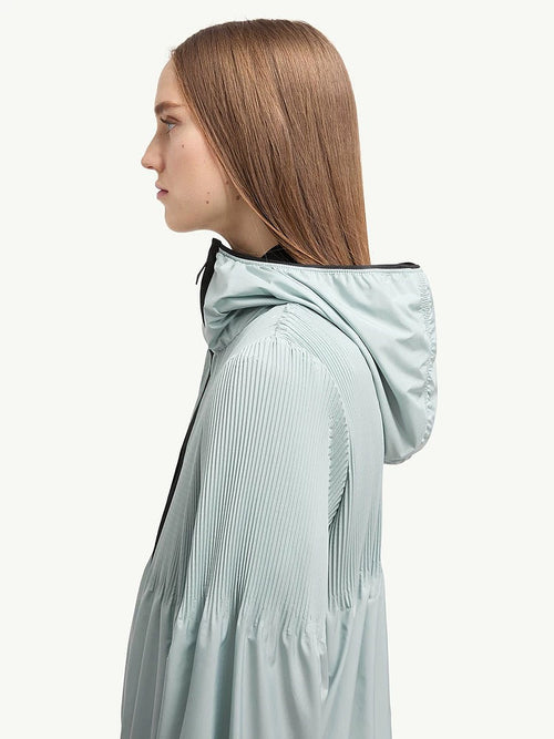 MONCLER Plissé Lumière Hooded Jacket