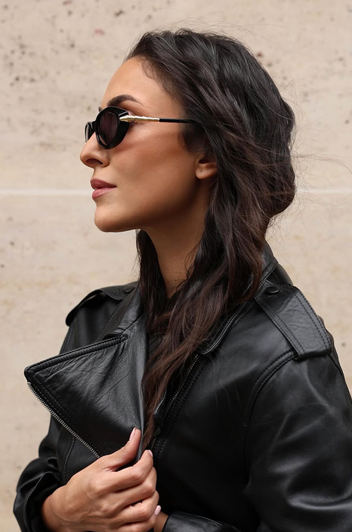 BVLGARI “Serpenti Eleganza” Round Cat-Eye Sunglasses – Luxe Edition