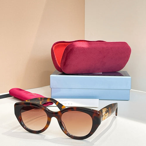 Gucci “Curva GG” Oversized Oval Sunglasses – Luxe Edition