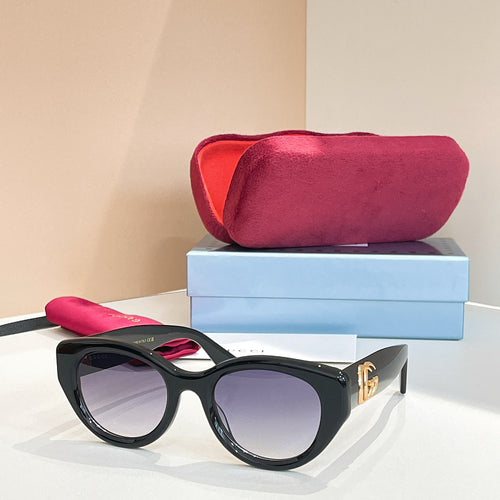Gucci “Curva GG” Oversized Oval Sunglasses – Luxe Edition