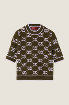 Gucci “Verona Maglia” GG Monogram Knit Top – Luxe Edition