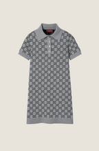 Gucci “Noir Heritage” Monogram Polo Dress – Luxe Edition