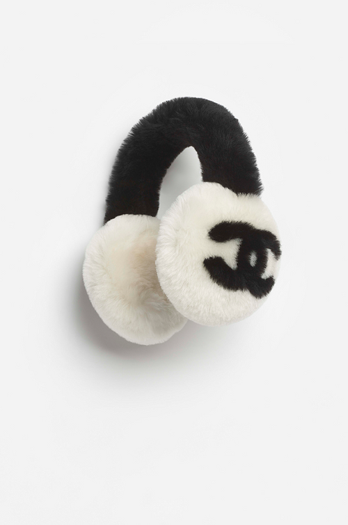 “Cocoon de Chanel” Luxe Fur Earmuffs