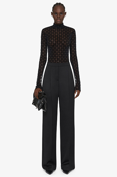 Givenchy Mesh Bodysuit Top