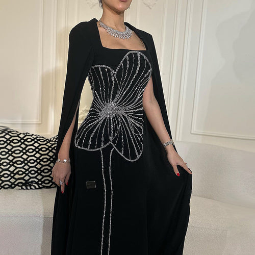 La Papillon Noire’ Gown