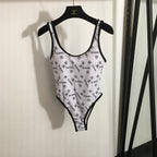 CHANEL CC Signature Monogram One-Piece Swimsuit