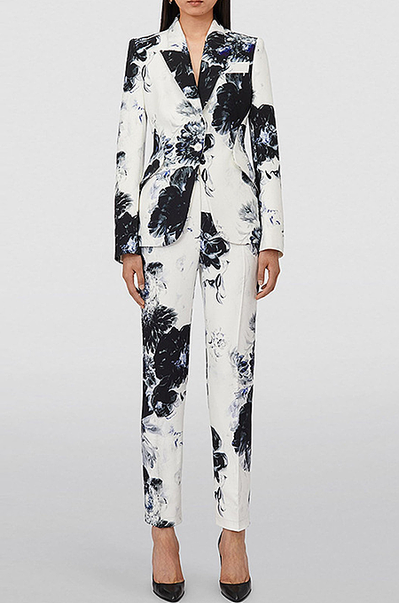 'Rose of Baccara'  Blazer Pants Set