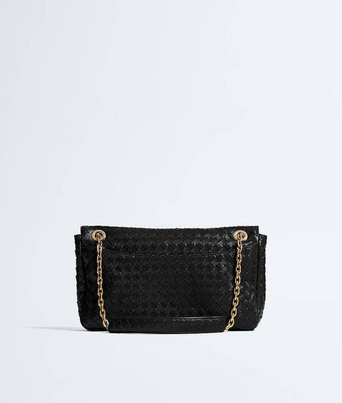 Bottega Veneta Small Andiamo Chain Bag – Black