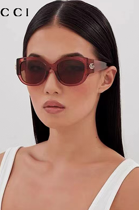 GG Square Frame Sunglasses