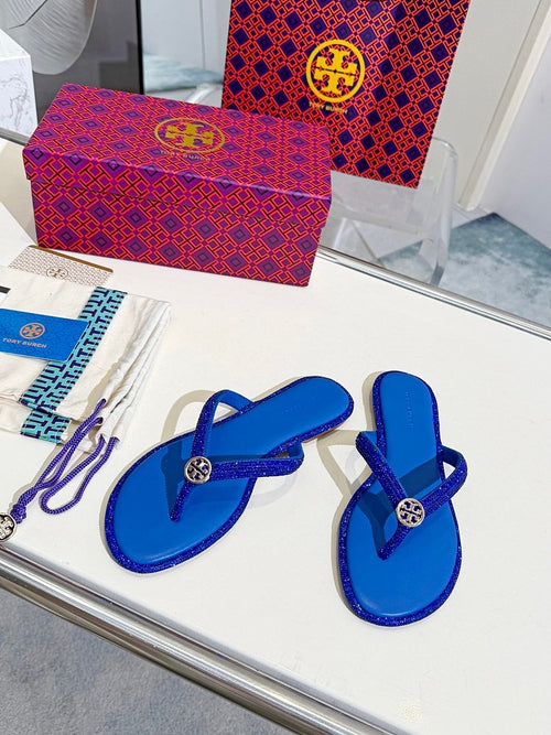 Tory Burch Crystal Miller Sandals