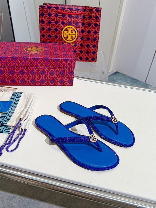 Tory Burch Crystal Miller Sandals