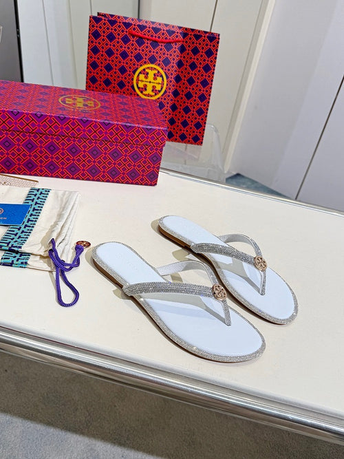 Tory Burch Crystal Miller Sandals