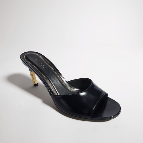 Gucci Horsebit Leather Mule Sandals
