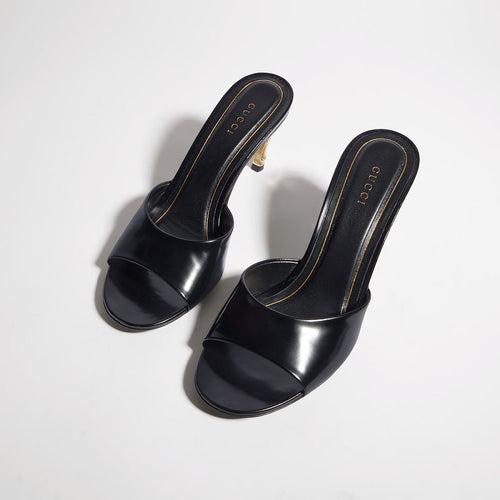 Gucci Horsebit Leather Mule Sandals