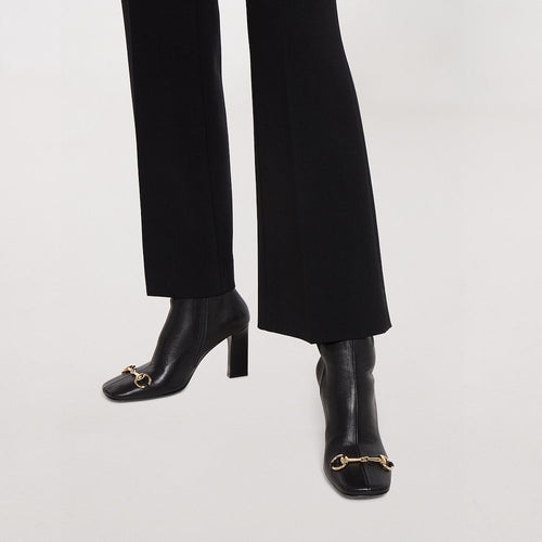 Gucci Horsebit Leather Ankle Boots