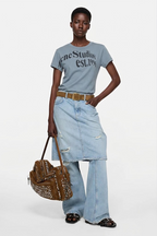 Acne Studios Logo Cotton T-Shirt