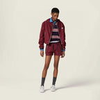 Miu Miu Technical Hooded Windbreaker Performance Shorts Set