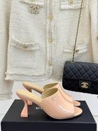 Coco Chanel Mini Heel Sandals